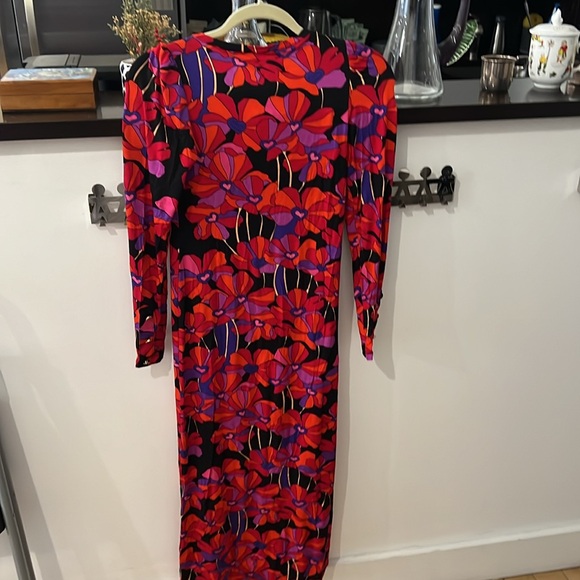 Paloma Printed Dress Sz 0 - Picture 8 of 12